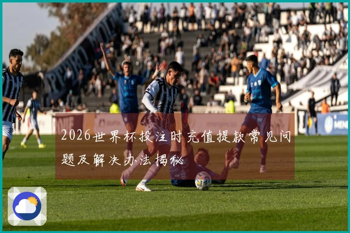 2026世界杯投注时充值提款常见问题及解决办法揭秘